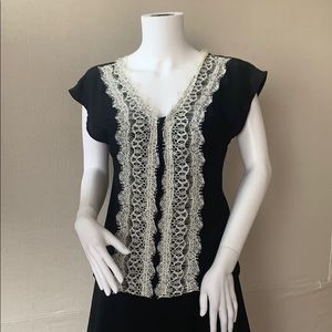 100% silk Nanette Lepore blouse